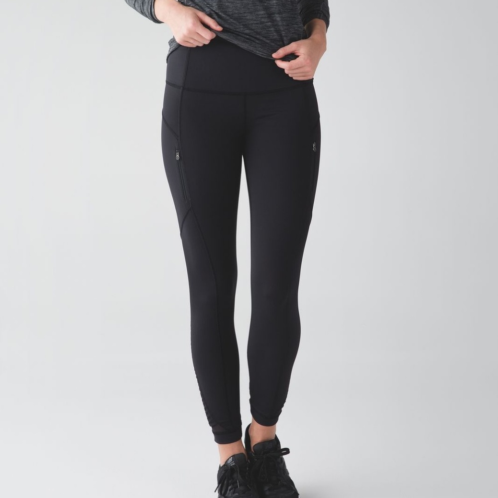 Lululemon Making Moves Black Leggings